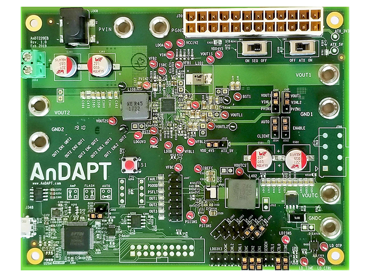 AnDAPT Inc AnD7202 | Demoboard AnD7202EB | Würth Elektronik Reference ...